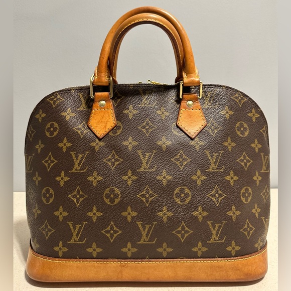 Louis Vuitton Alma PM Monogram Canvas Leather - Picture 2 of 14